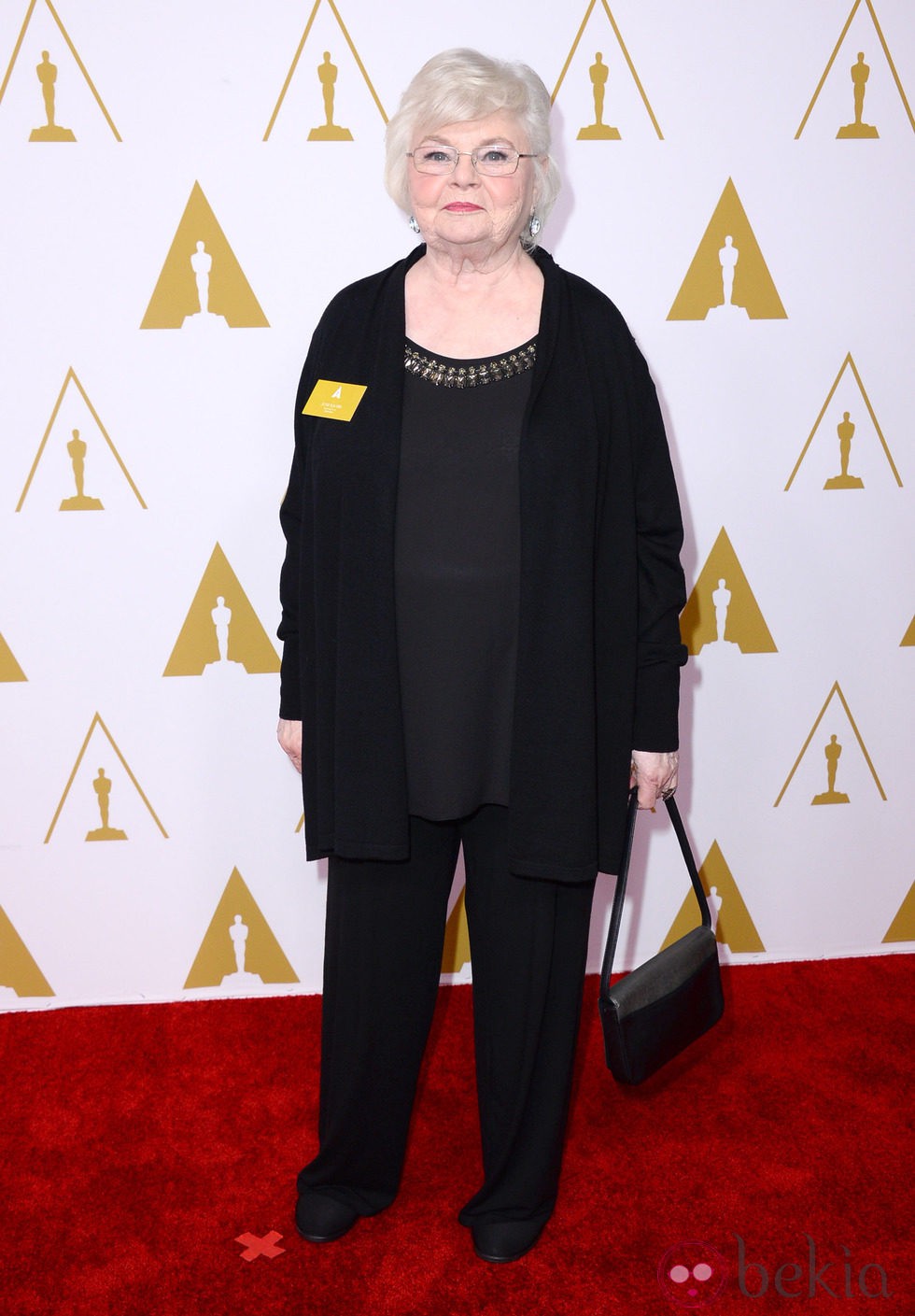 June Squibb en el almuerzo de los nominados a los Oscar 2014