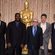 Los directores candidatos al Oscar 2014 posan en el almuerzo de los nominados