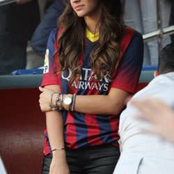 Bruna Marquezine en la presentación de Neymar como jugador del Barça