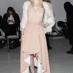 Dakota Fanning en la Semana de la Moda de Nueva York 2014