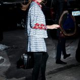 Olivia Palermo en el desfile de Ann Sui en la Semana de la Moda de Nueva York 2014