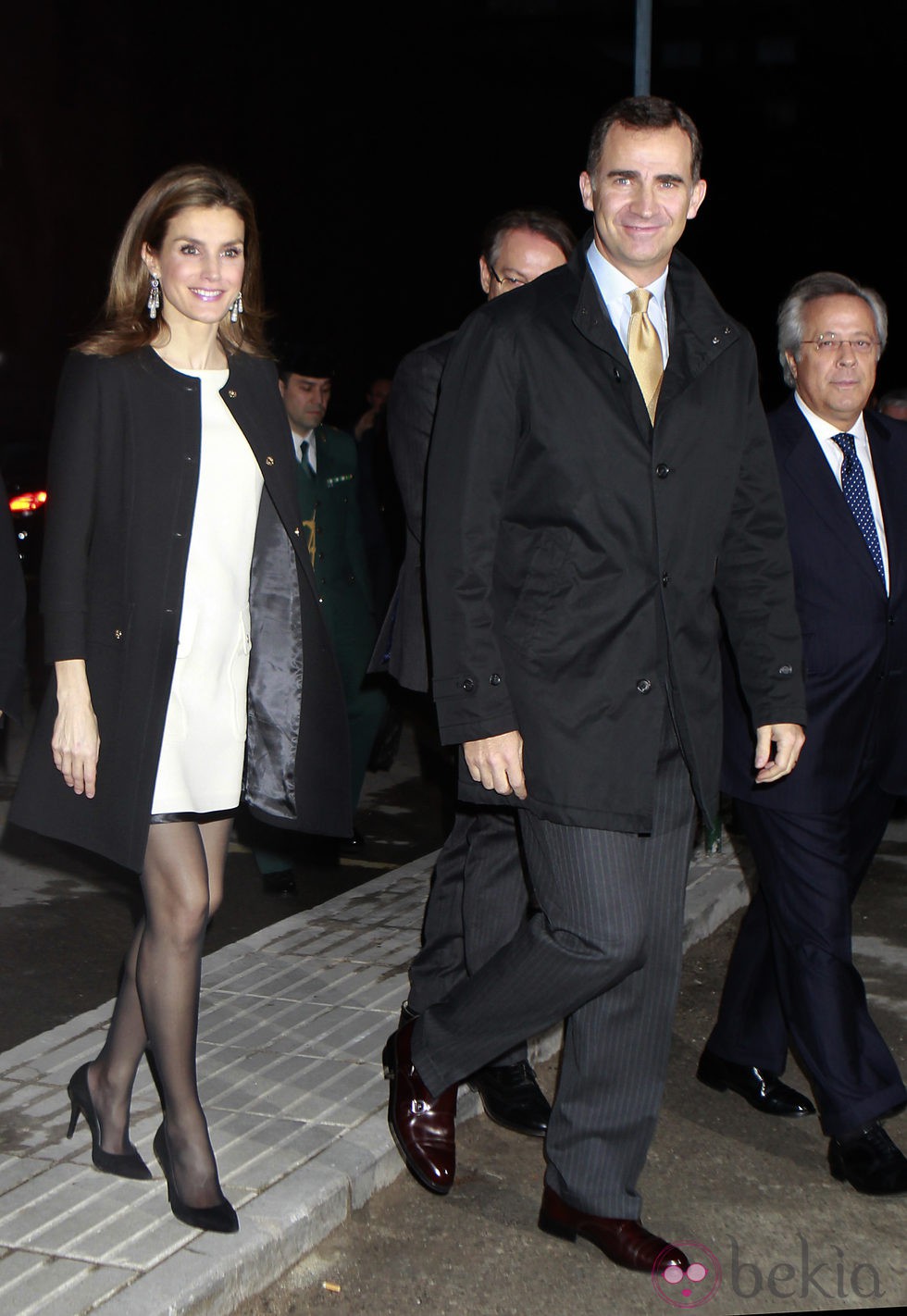 Los Príncipes Felipe y Letizia en la inauguración de la nueva sede de la Agencia EFE