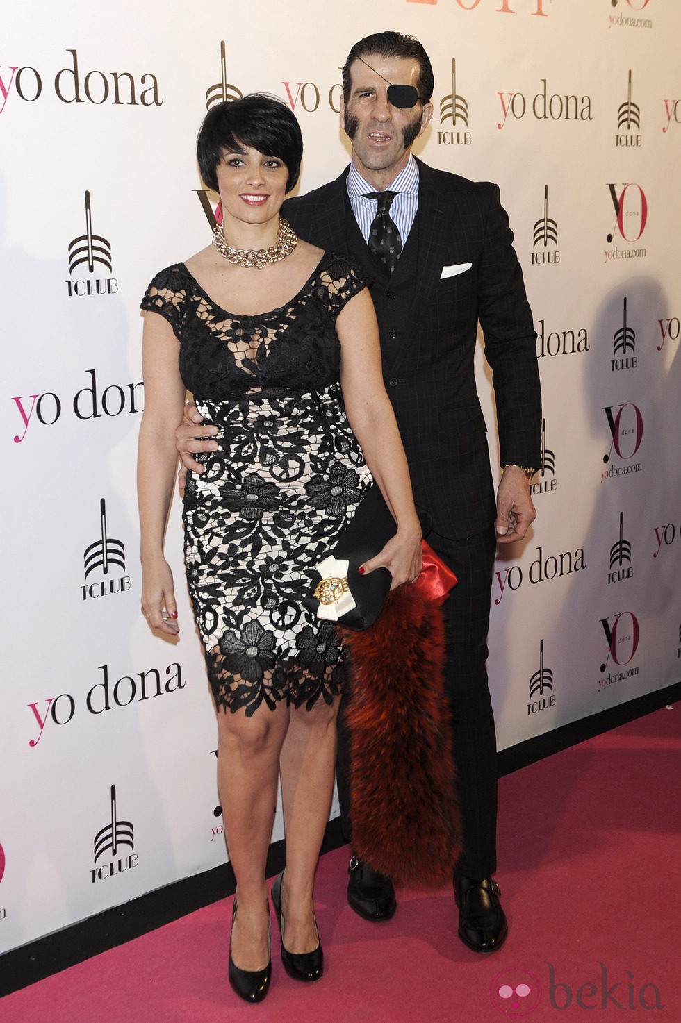 Juan José Padilla y su mujer Lidia Cabello en una fiesta Yo Dona