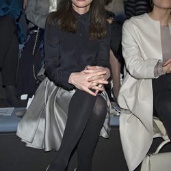 Beatriz Montañez en el desfile de Duyos en Madrid Fashion Week otoño/invierno 2014/2015