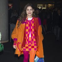Cosima Ramirez en el desfile de Aristocrazy en Madrid Fashion Week otoño/invierno 2014/2015