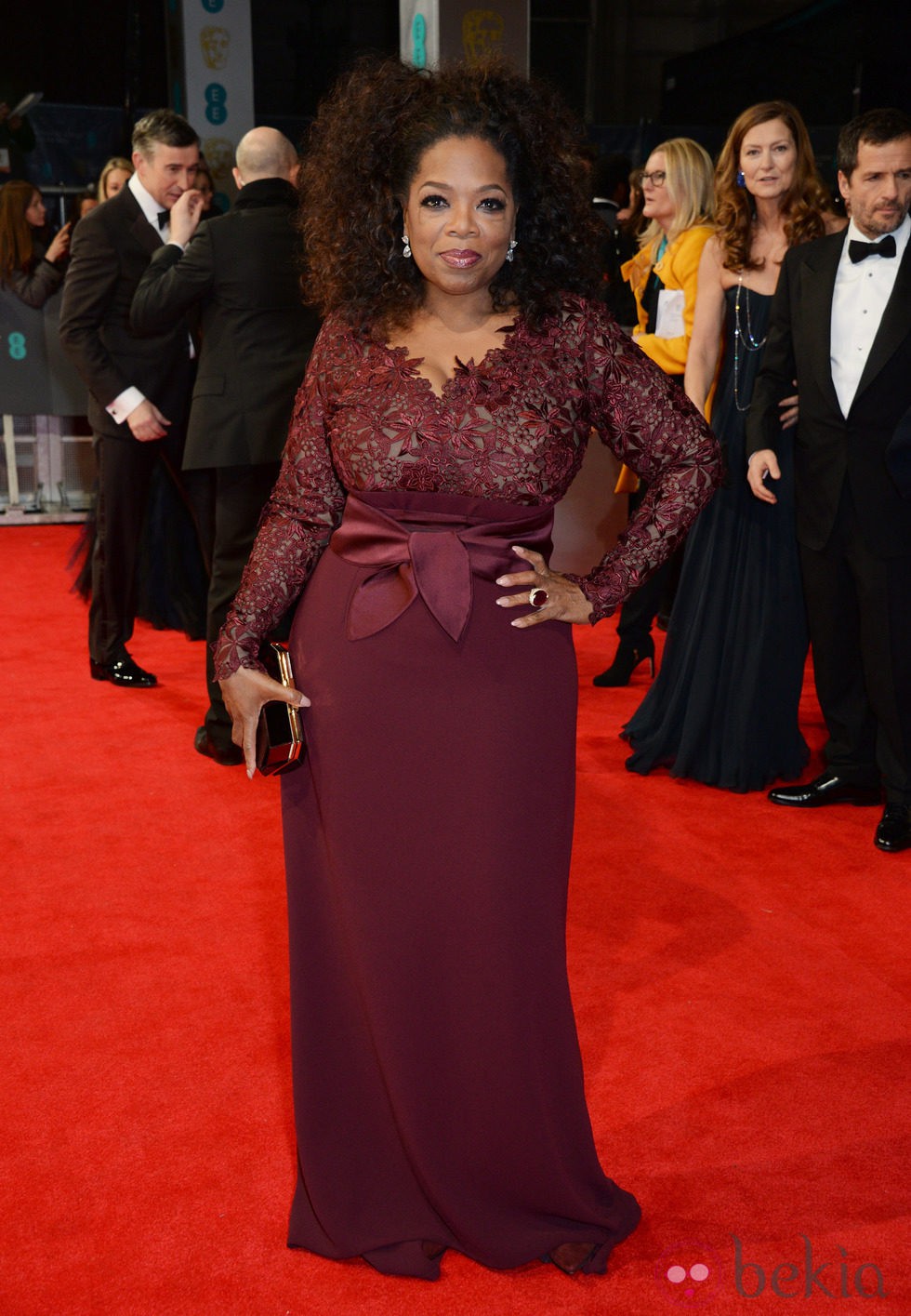 Oprah Winfrey en los BAFTA 2014
