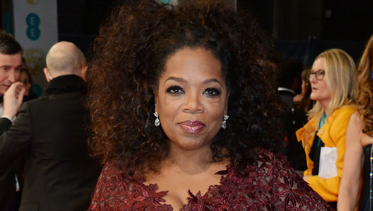 Oprah Winfrey en los BAFTA 2014