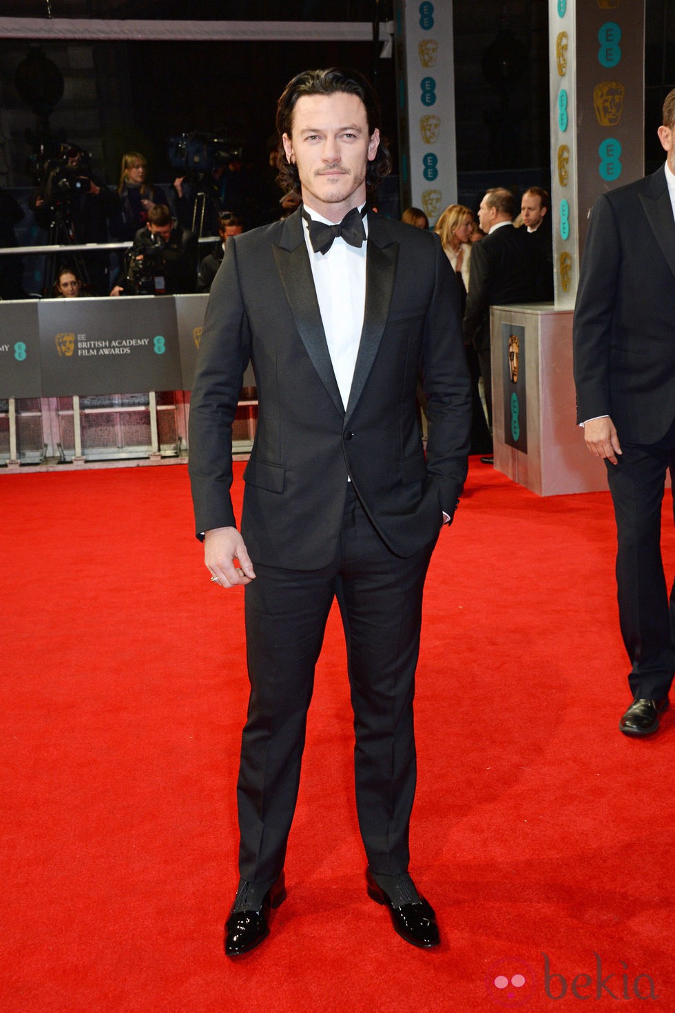 Luke Evans en los BAFTA 2014