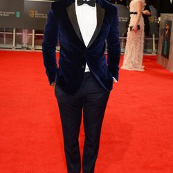 Tinie Tempah en la alfombra roja de los BAFTA 2014