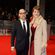 Stanley Tucci y Felicity Blunt en los BAFTA 2014