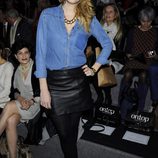 Carolina Bang en el desfile de Hannibal Laguna en Madrid Fashion Week 2014