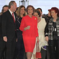 La Reina Sofía inaugura la exposición 'La colección del IVAM. XXV Aniversario'