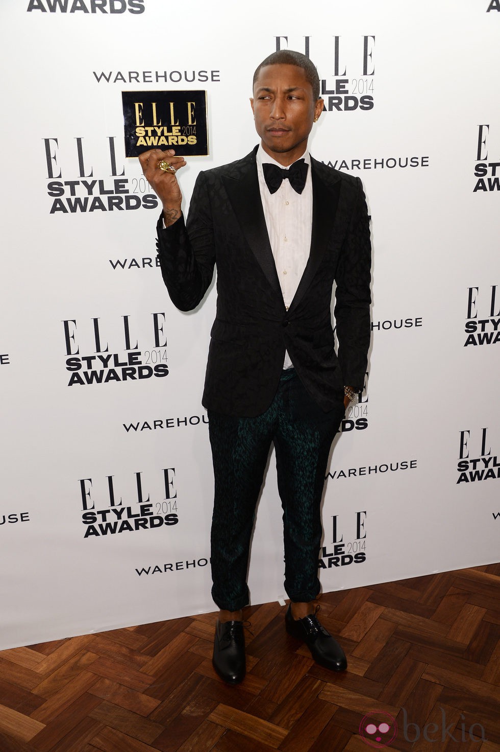 Pharrell Williams en los Elle Style Awards 2014