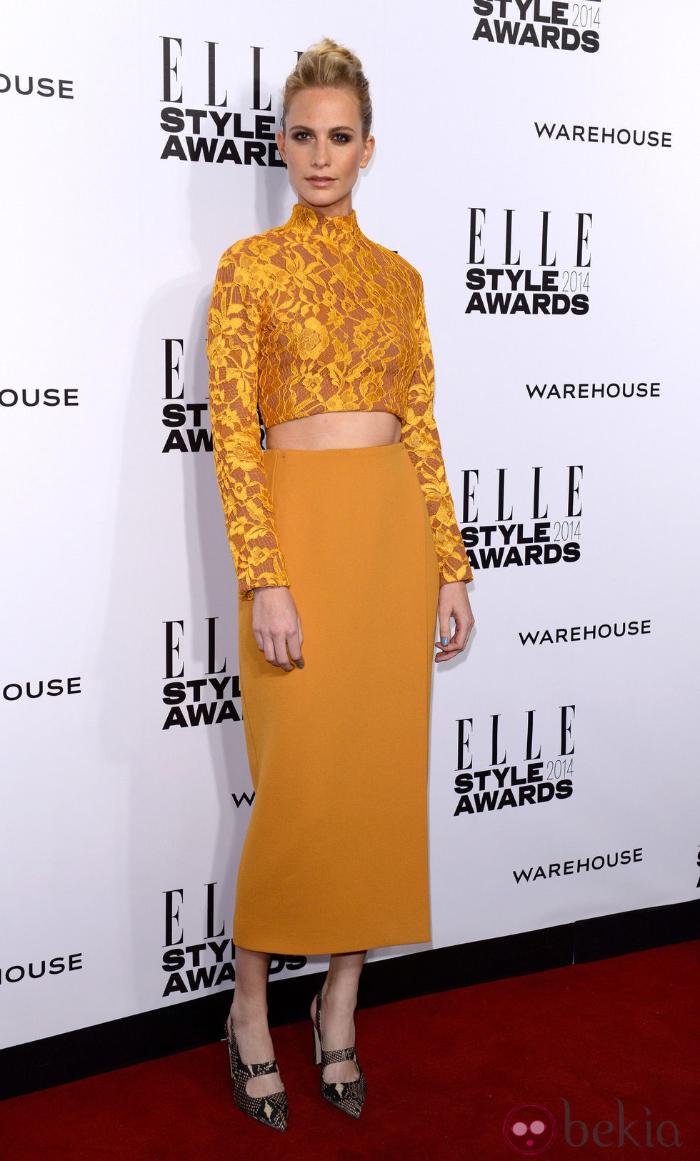 Poppy Delevingne en los Elle Style Awards 2014