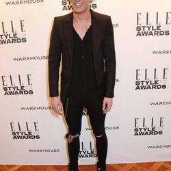 Jamie Campbell Bower en los Elle Style Awards 2014