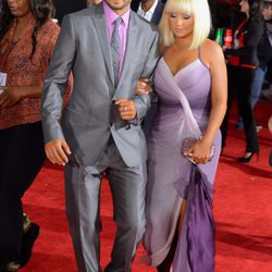 Matthew Rutler y Christina Aguilera en los American Music Awards 2012