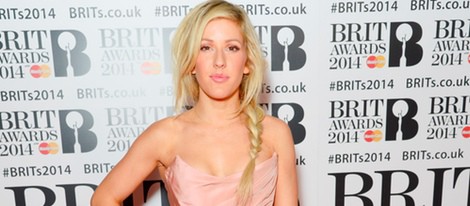 Ellie Goulding en los Brit Awards 2014