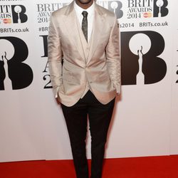 Tinie Tempah en los Brit Awards 2014