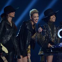 3RDEYEGIRL sobre el escenario de los Brit Awards 2014