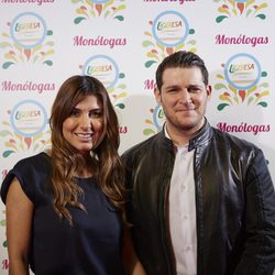 Manu Tenorio y Silvia Casas en el estreno de la obra 'Monólogas' en Madrid