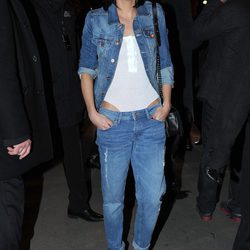 Leigh Lezark en el desfile de H&M en la Semana de la Moda de París 2014