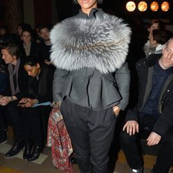 Rihanna en el desfile de Lanvin en la Paris Fashion Week 2014