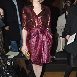 Emma Roberts en el desfile de Lanvin en la Paris Fashion Week 2014