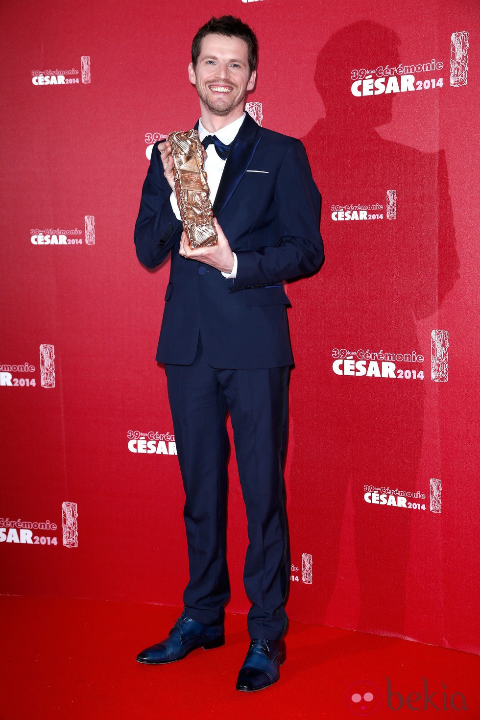Pierre Deladonchamps en los Premios César 2014