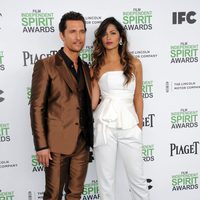 Matthew McConaughey y Camila Alves en los Independent Spirit Awards 2014