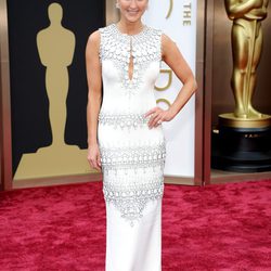 Lara Spencer en la alfombra roja de los Oscar 2014