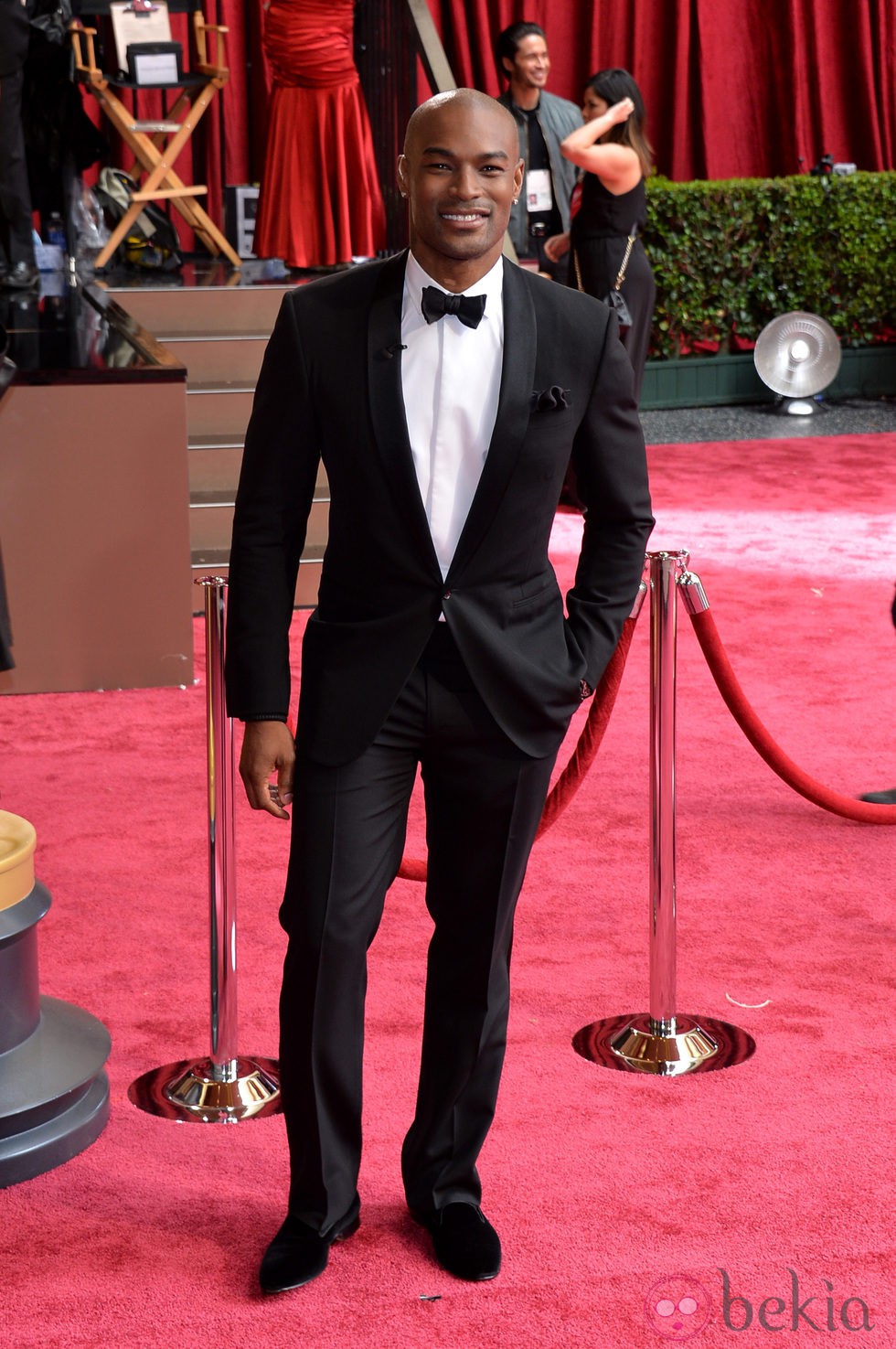Tyson Beckford en la alfombra roja de los Oscar 2014
