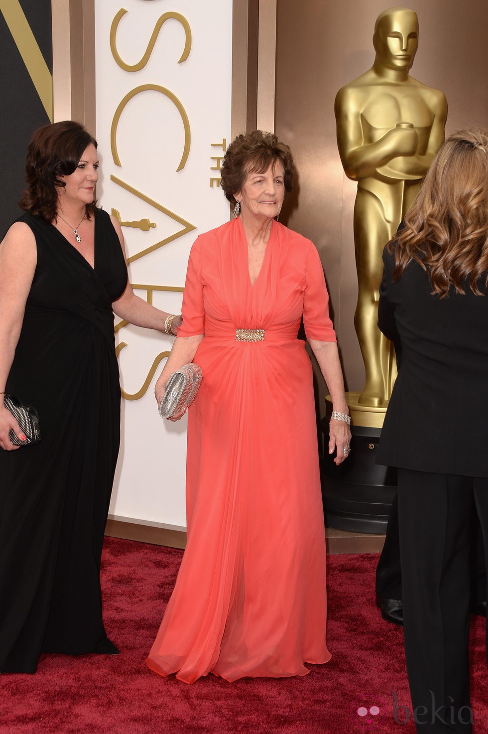 Philomena Lee en la alfombra roja de los premios Oscar 2014