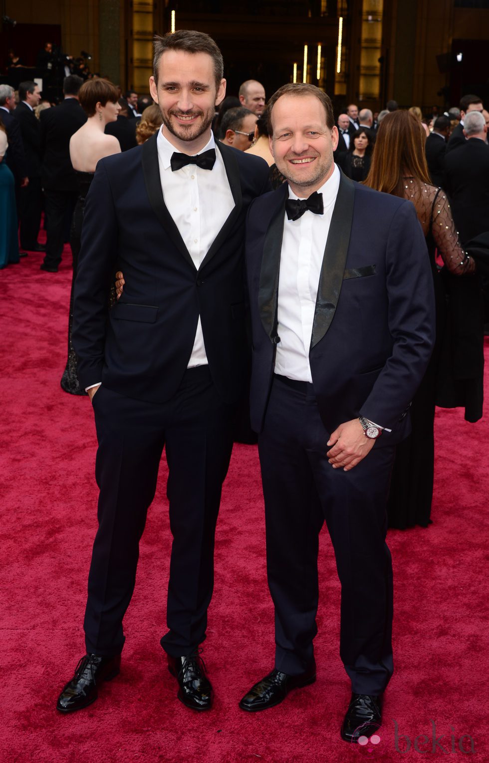 Anders Walter y Kim Magnusson en los Oscar 2014