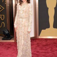 Sally Hawkins en la alfombra roja de los Oscar 2014