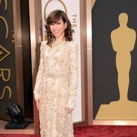 Sally Hawkins en la alfombra roja de los Oscar 2014