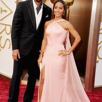 Will Smith y Jada Pinkett Smith en la alfombra roja de los Oscar 2014