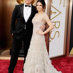Channing Tatum y Jenna Dewan-Tatum en los Oscar 2014