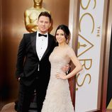 Channing Tatum y Jenna Dewan-Tatum en los Oscar 2014