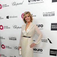 Jane Fonda en la fiesta post Oscar 2014 organizada por Elton John