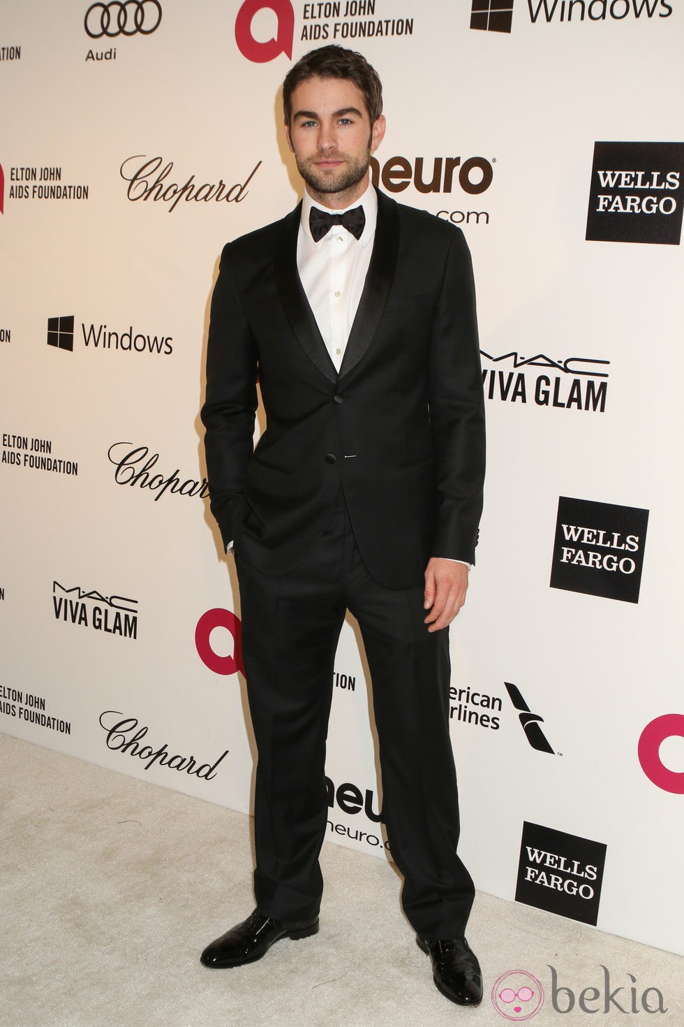 Chace Crawford en la fiesta post Oscar 2014 organizada por Elton John