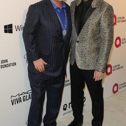 Elton John con David Furnish en la fiesta post Oscar 2014 que ha organizado