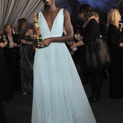 Lupita Nyong'o en la fiesta Governors Ball tras los Oscar 2014