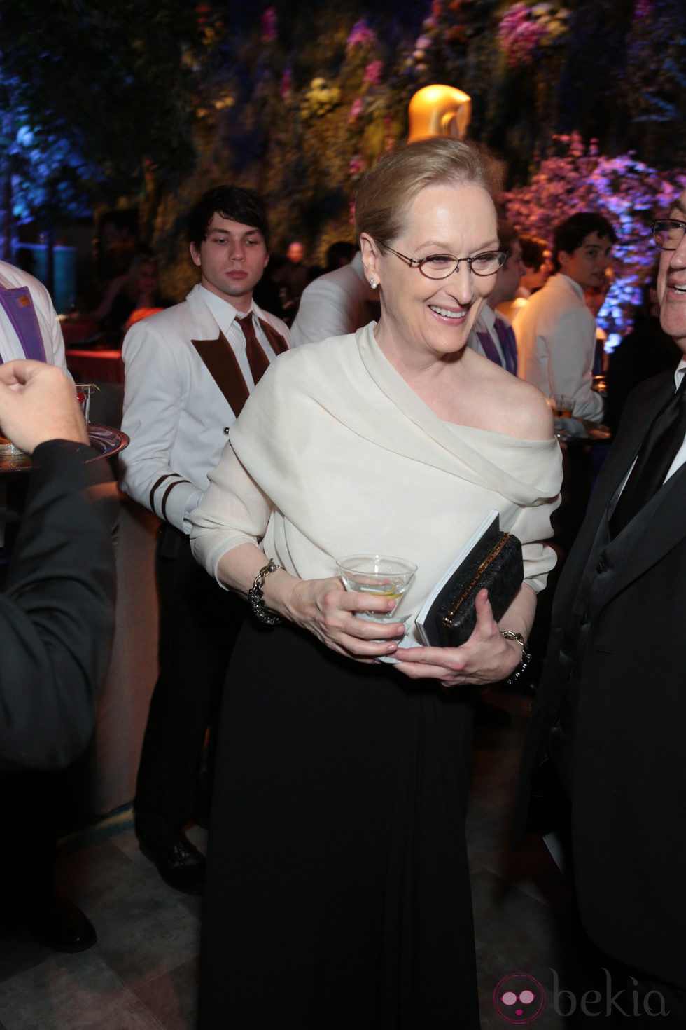 Meryl Streep en la fiesta Governors Ball tras los Oscar 2014