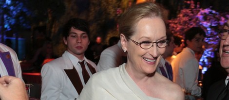 Meryl Streep en la fiesta Governors Ball tras los Oscar 2014