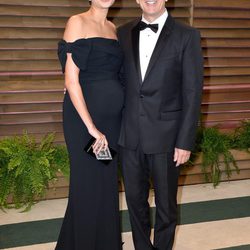 Bruce Willis y Emma Heming en la fiesta Vanity Fair tras los Oscar 2014