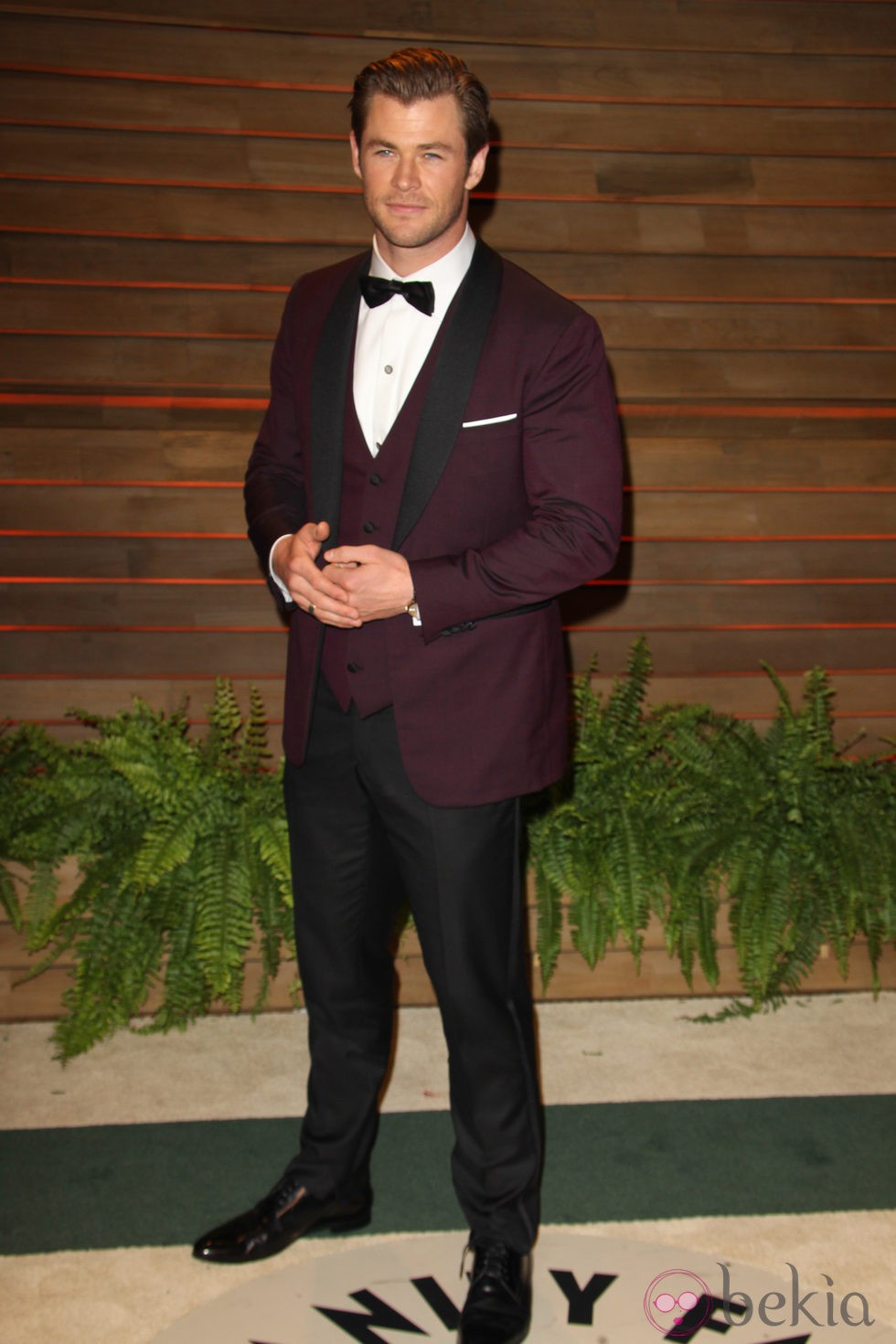 Chris Hemsworth en la fiesta Vanity Fair tras los Oscar 2014