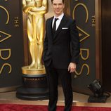 Benedict Cumberbatch en la alfombra roja de los Oscar 2014
