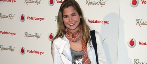 Natalia Sánchez en la presentación de 'Agent Cooper' de Russian Red