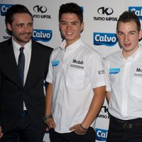 Pablo Nieto y el Team Calvo 2014 en la presentación del equipo en Madrid
