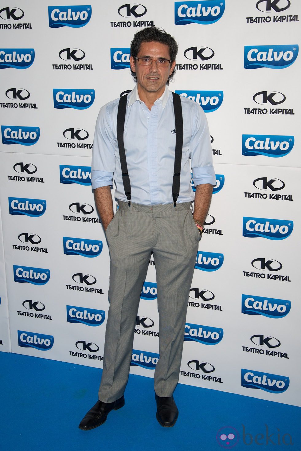 Jesús Cabanas en la presentación del Team Calvo 2014 en Madrid